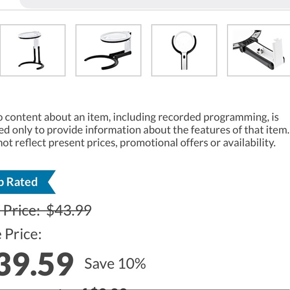 Foldable Led Magnifier light - Picture 3 of 5